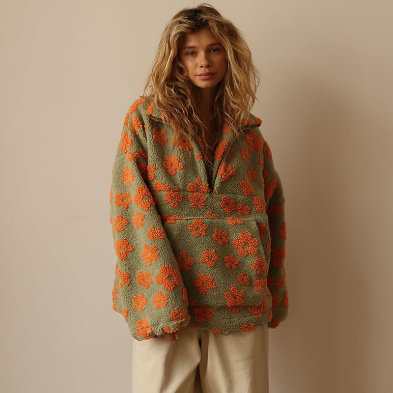 Valentine - Sweat Oversize Floral