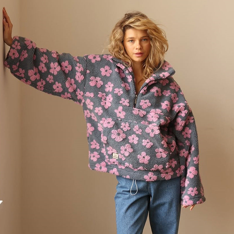 Valentine - Sweat Oversize Floral