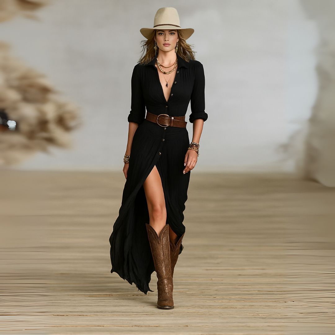 Anaïs - Robe Maxi Élégante