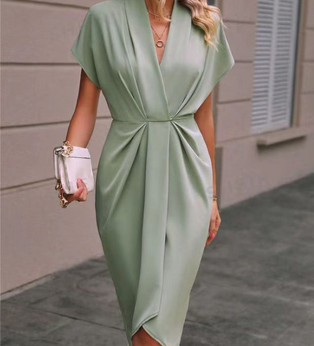Anaïs - Robe Midi Élégante