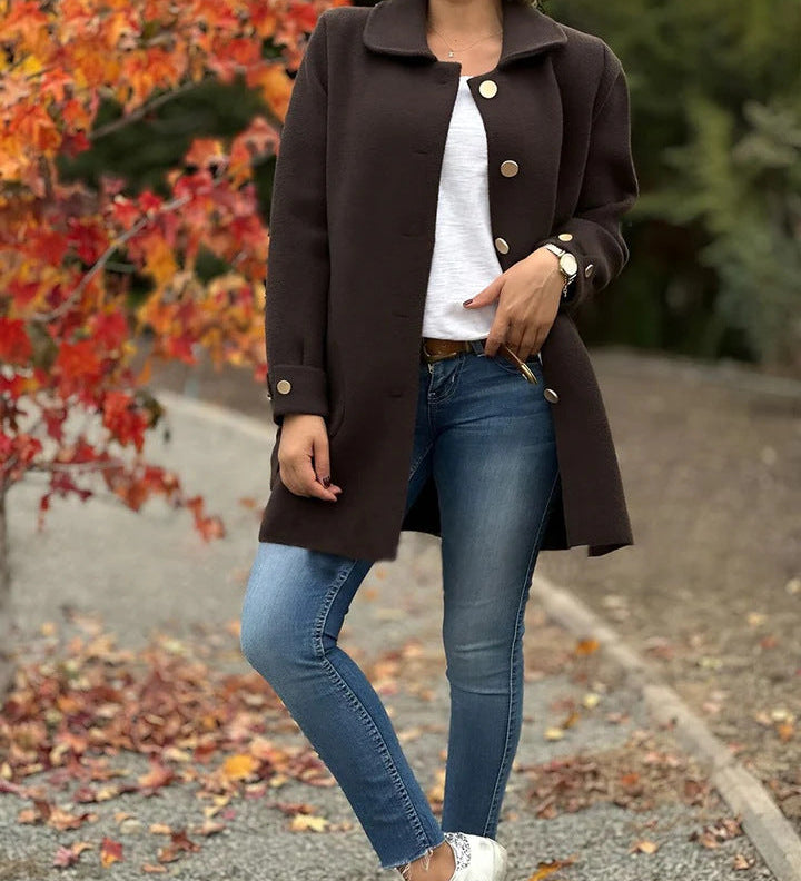 Anaïs - Manteau Oversized Élégant