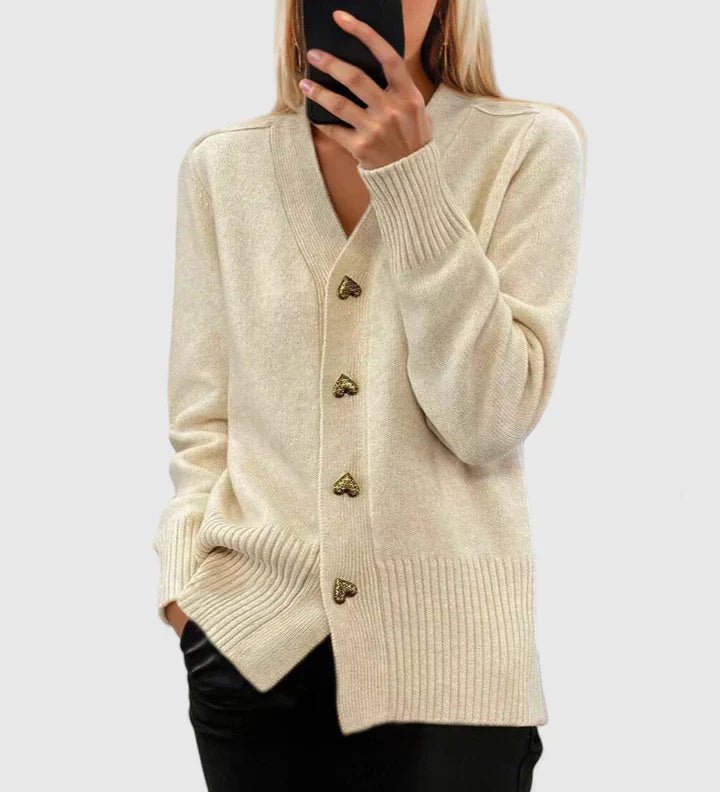 Céline - Manteau Élégant Coeur