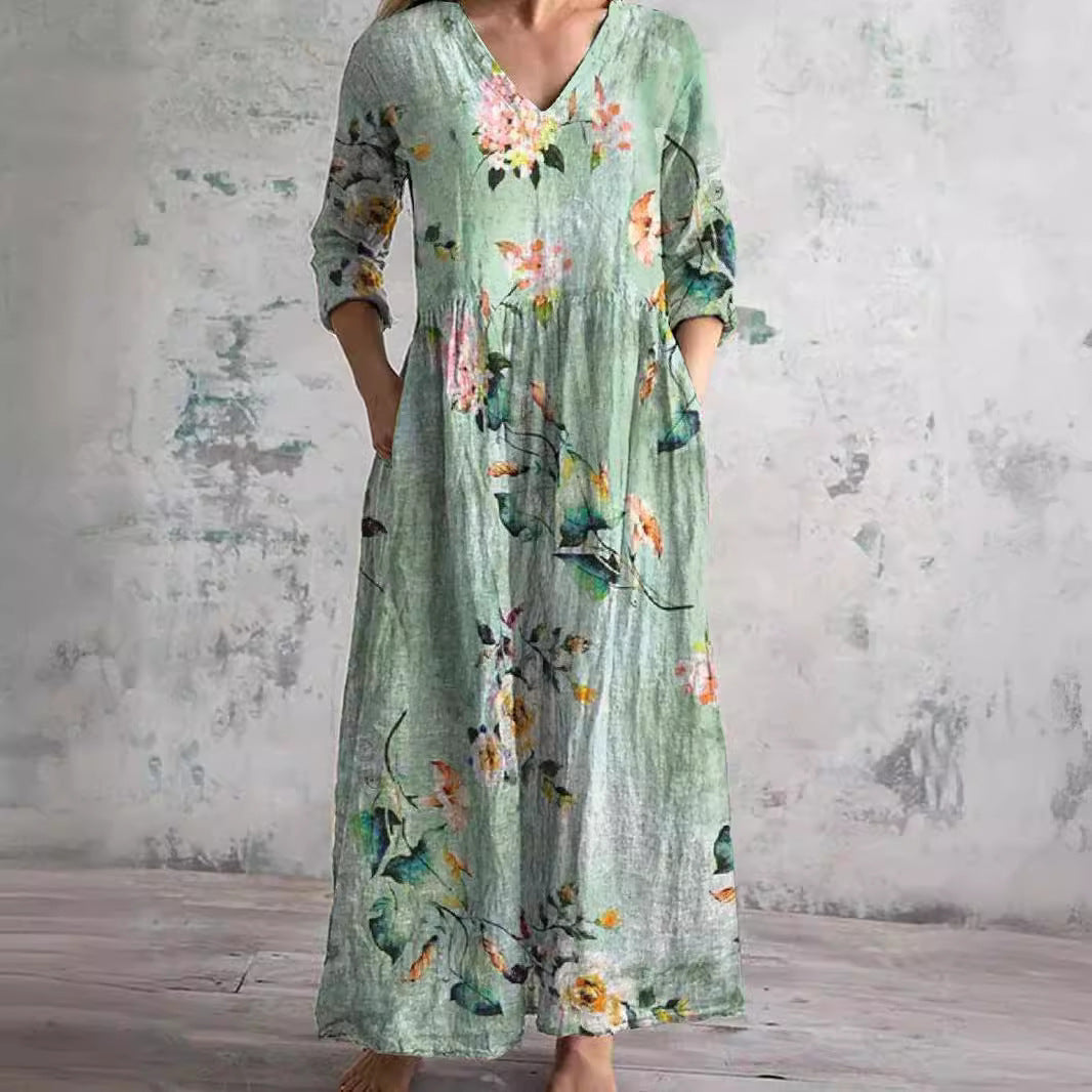 Margot - Robe Été Fleurie
