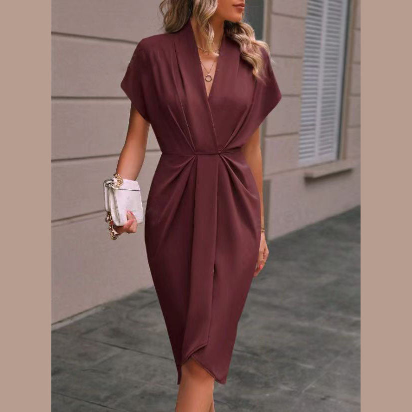 Anaïs - Robe Midi Élégante