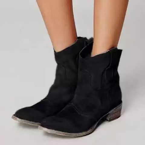 Inès - Bottes Western Élégantes
