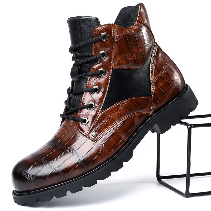 Amélie - Bottes Crocodile Élégantes