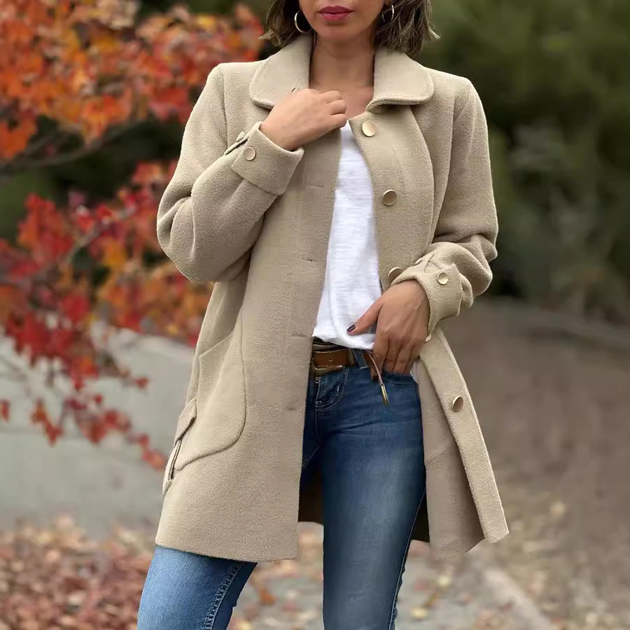 Anaïs - Manteau Oversized Élégant