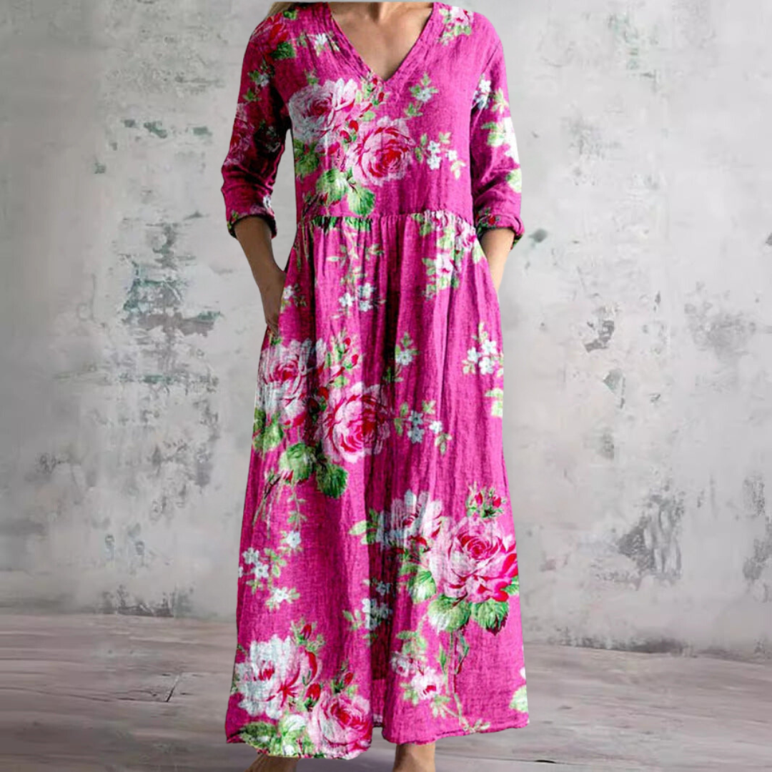 Margot - Robe Été Fleurie