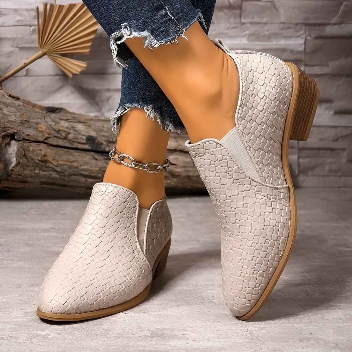 Sarah - Chaussures Oxford Vegan