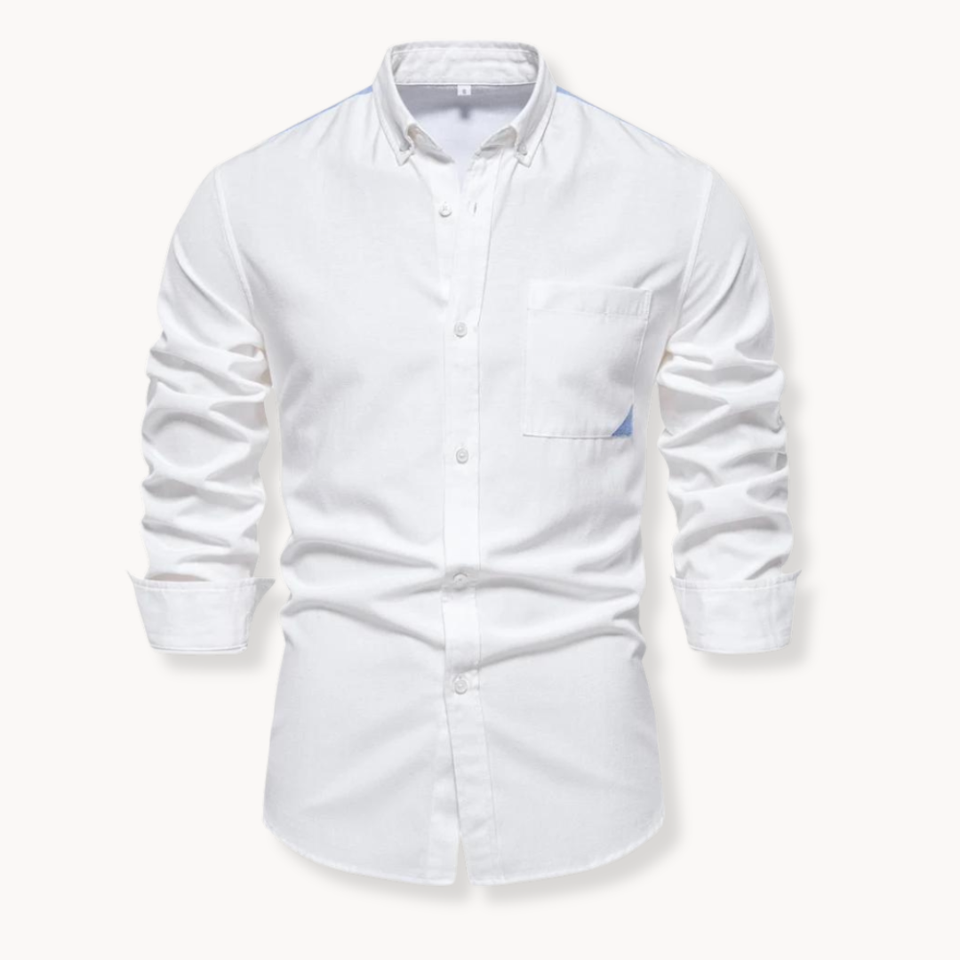 Maëlle - Chemise Oxford Texturée