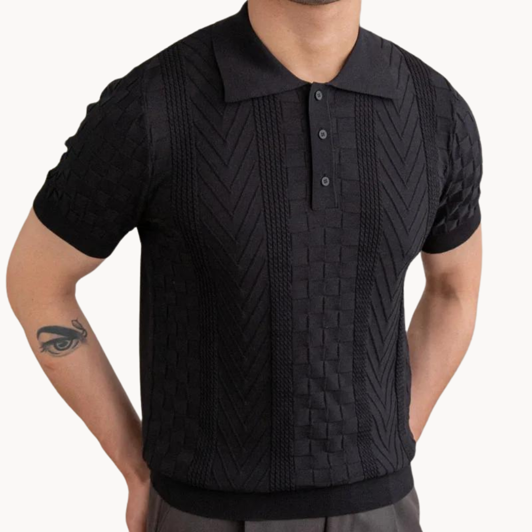 Céline - Polo Texturé Élégant