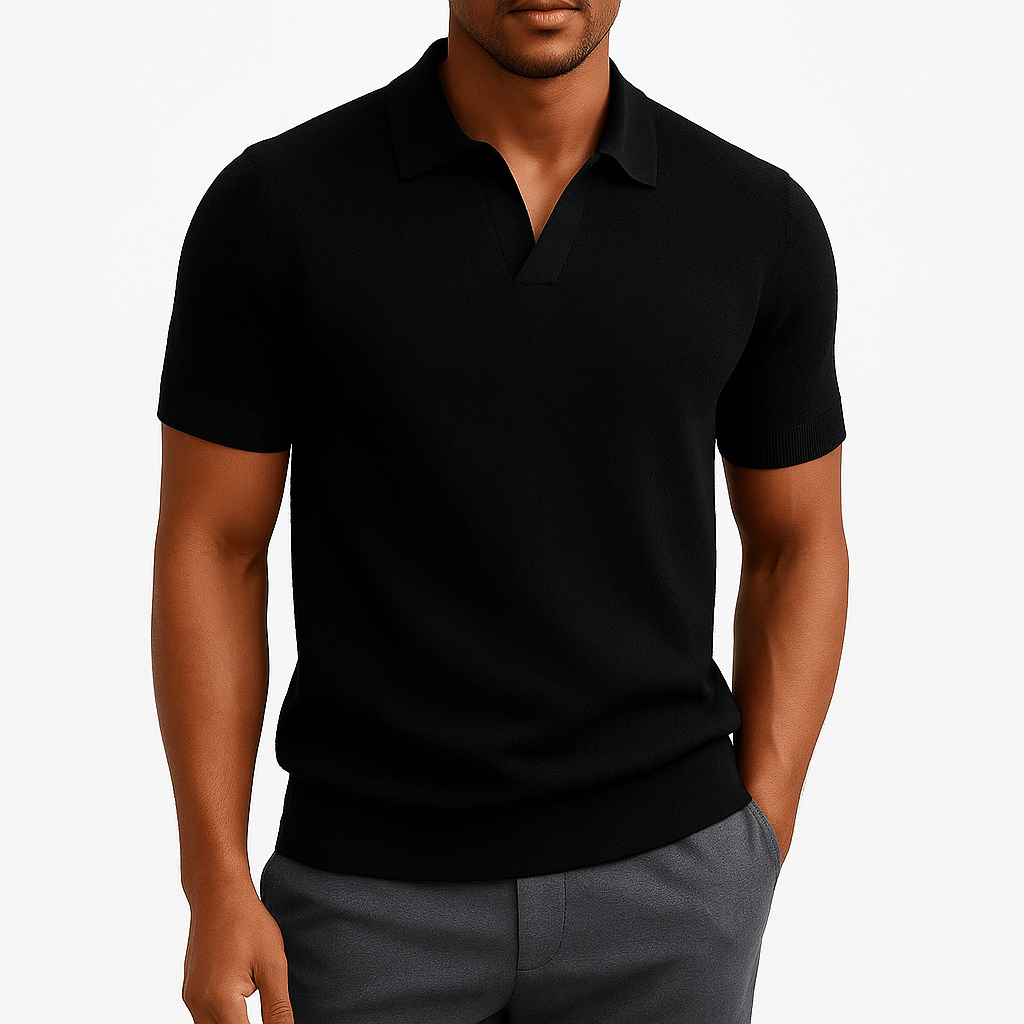 Élodie - Chemise Polo Texturée