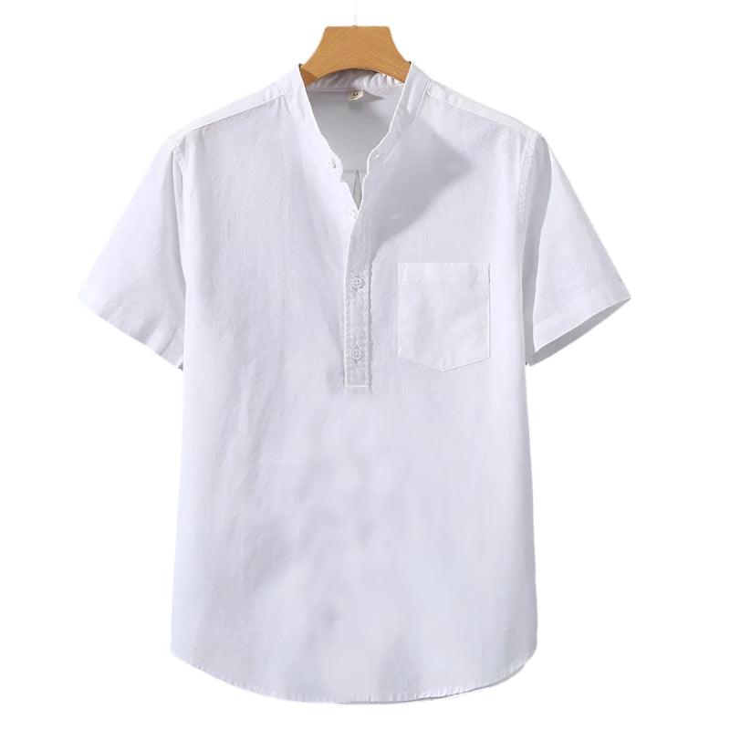 Anaïs - Chemise Col Montant