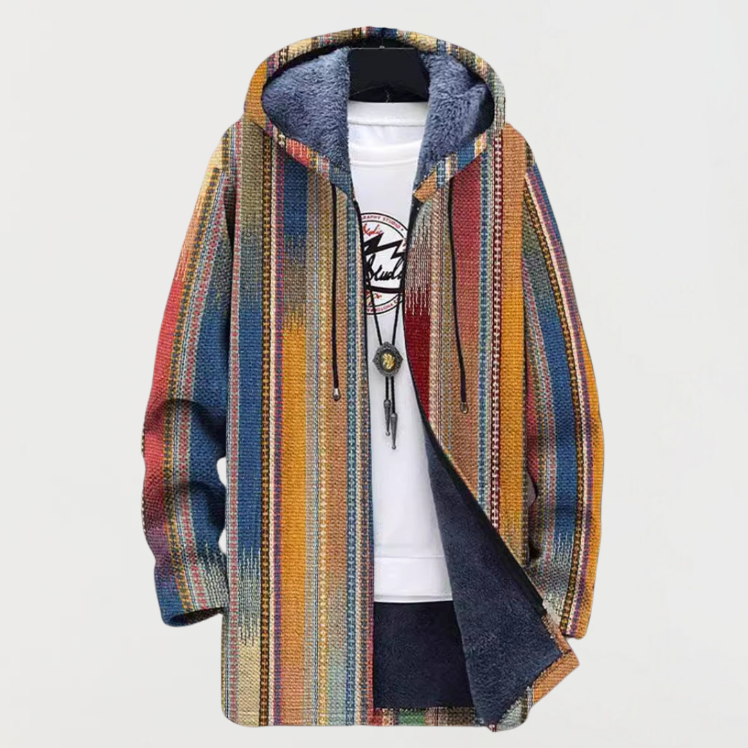 Clara - Manteau à Rayures