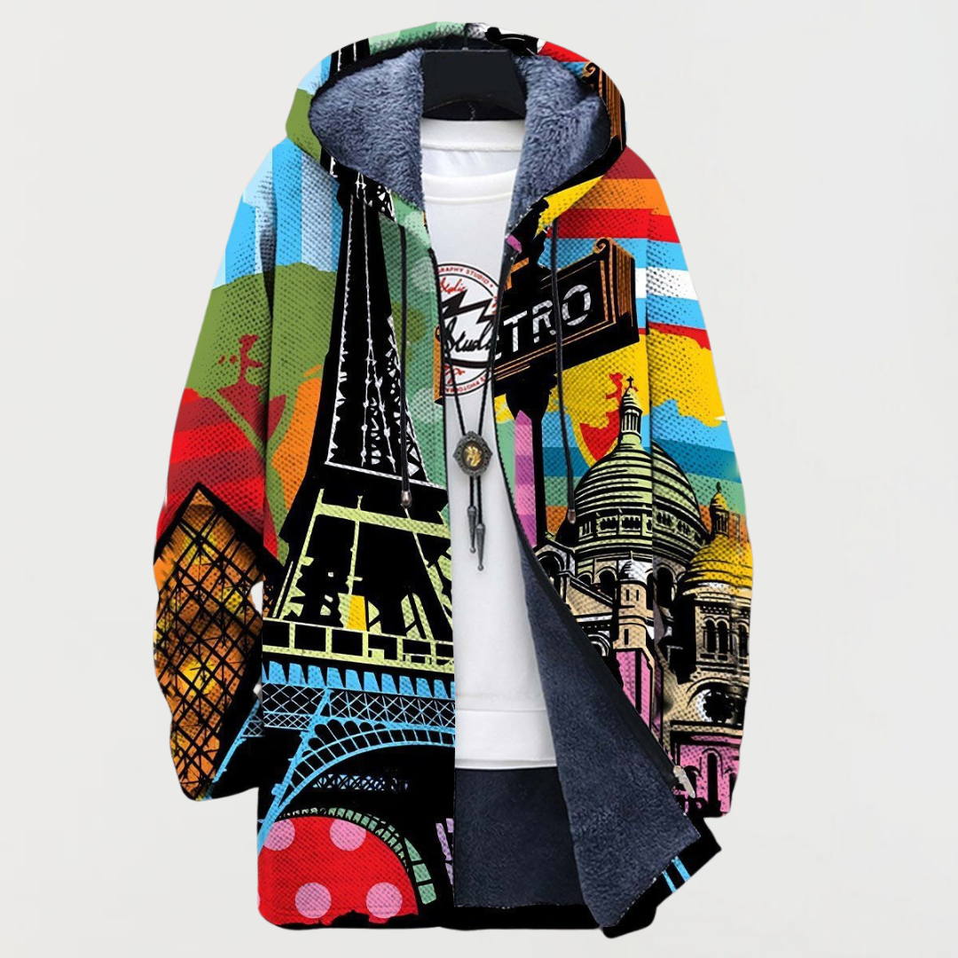 Élodie - Pull Motif Parisien