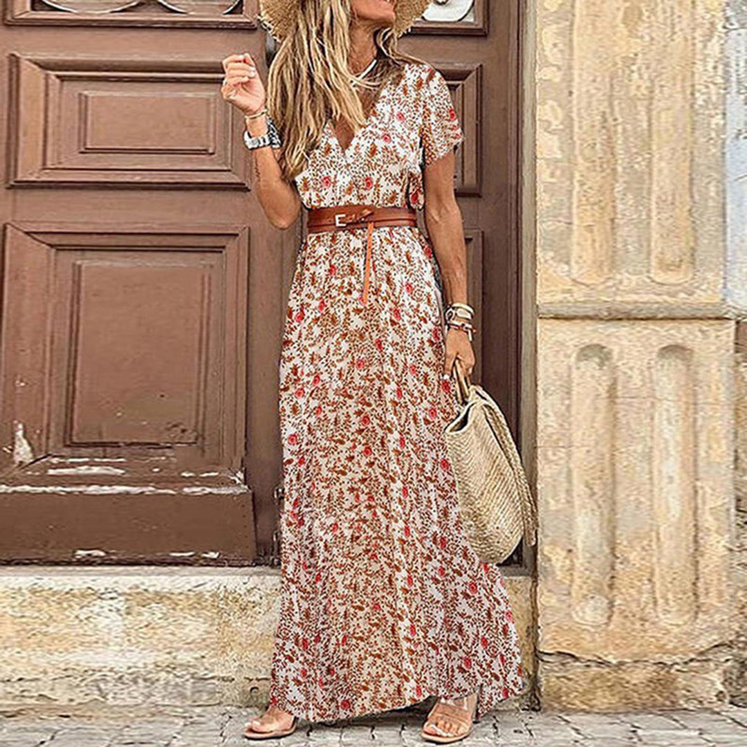 Anaïs - Robe Maxi Élastique