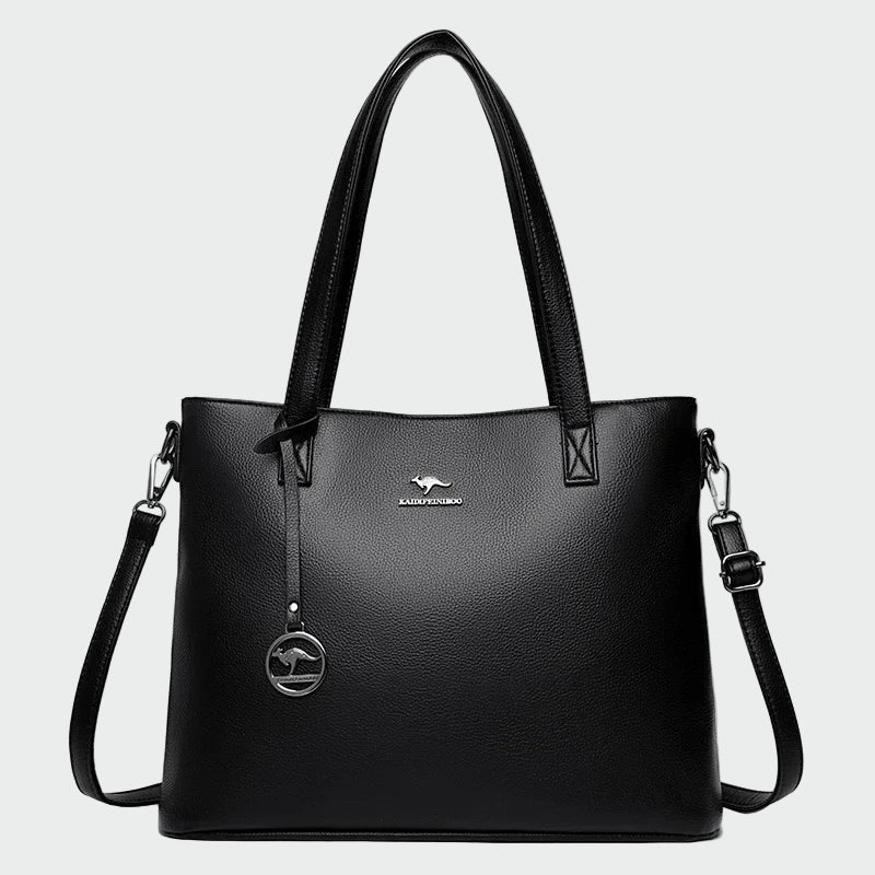 Charlotte - Sac Tote Bordeaux