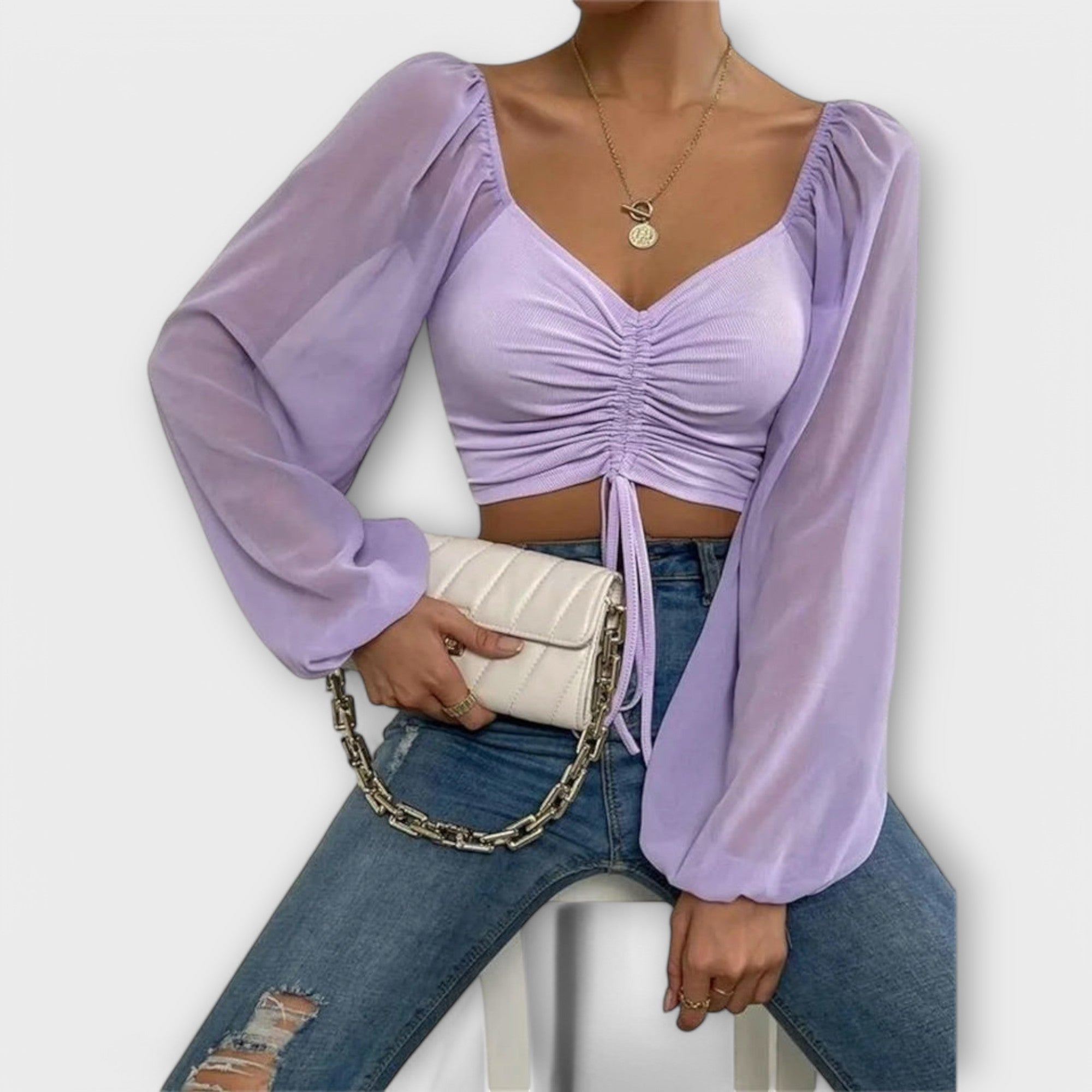 Anaïs - Blouse Élégante Polyvalente