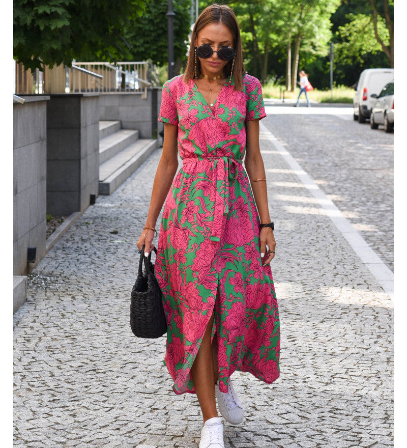 Maëlle - Robe Midi Florale