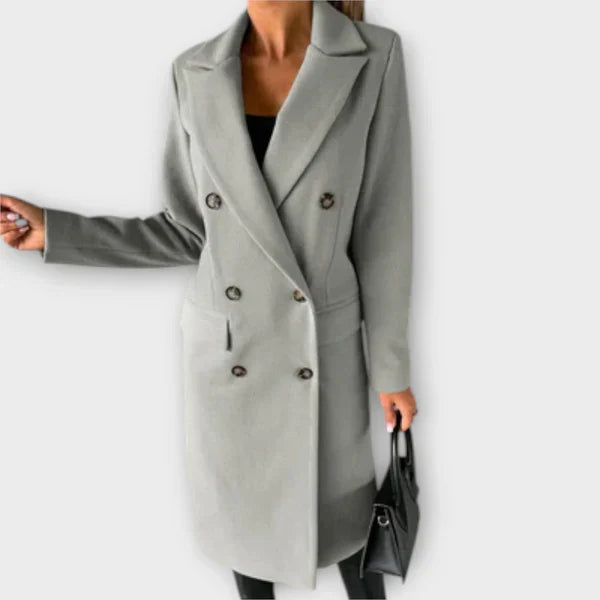 Céline - Manteau Laine Élégant