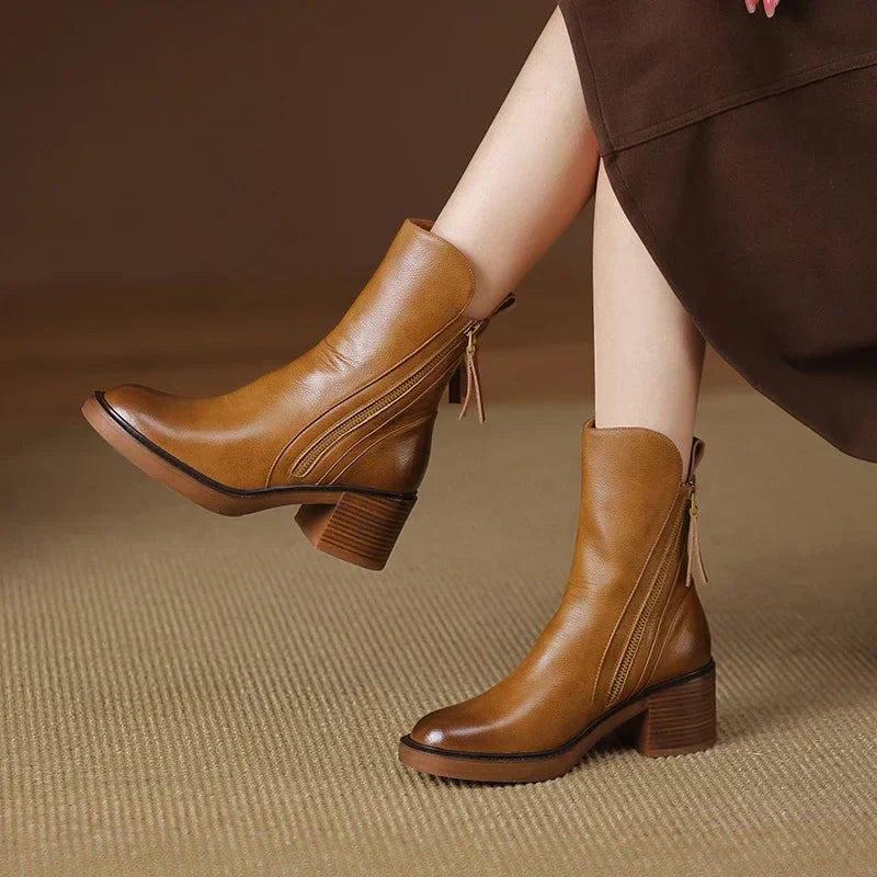 Juliette - Bottes Cuir Élégantes
