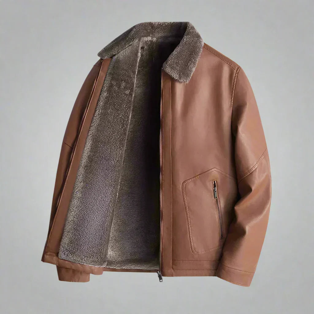 Juliette - Veste Cuir Élégante