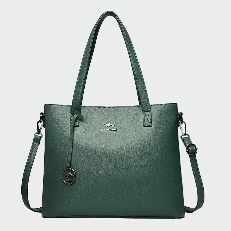 Charlotte - Sac Tote Bordeaux