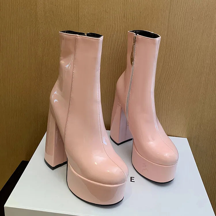 Anaïs - Bottes à Talon Haut