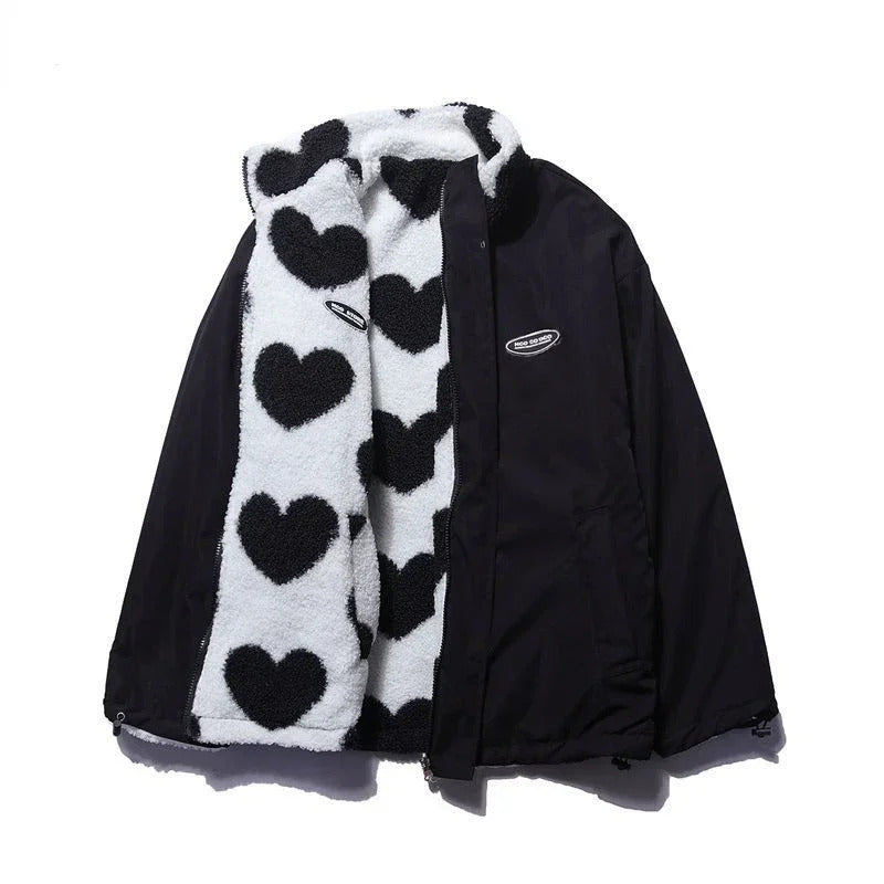 Inès - Manteau Réversible Élégant