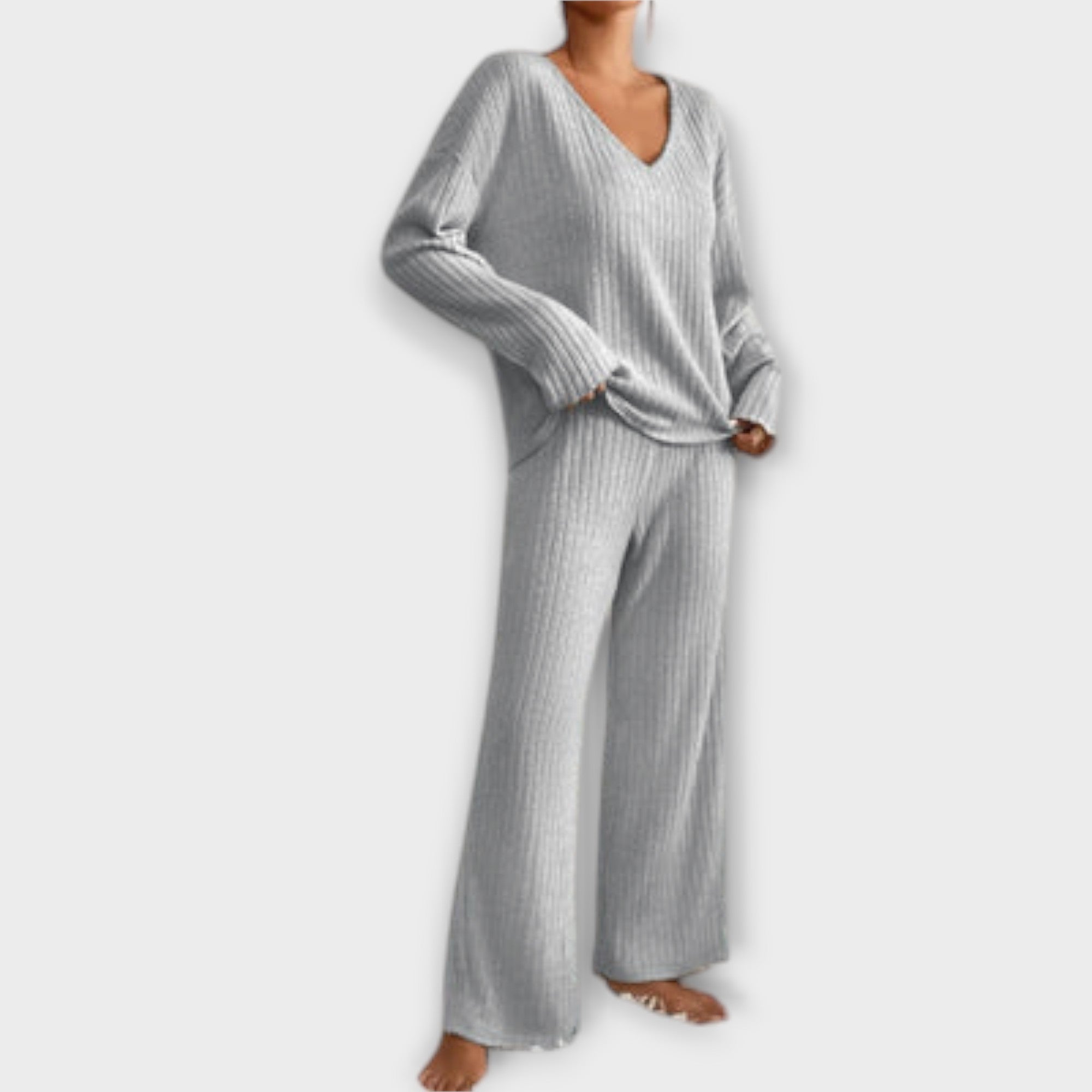 Clara - Ensemble Chic Côtelé