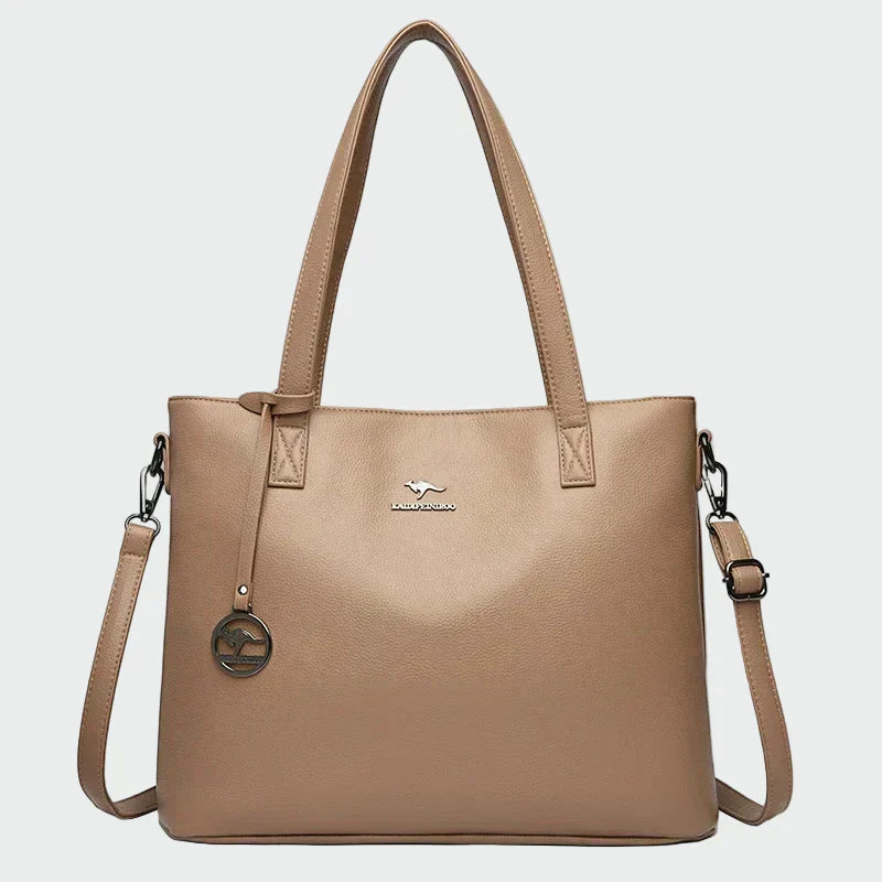 Charlotte - Sac Tote Bordeaux