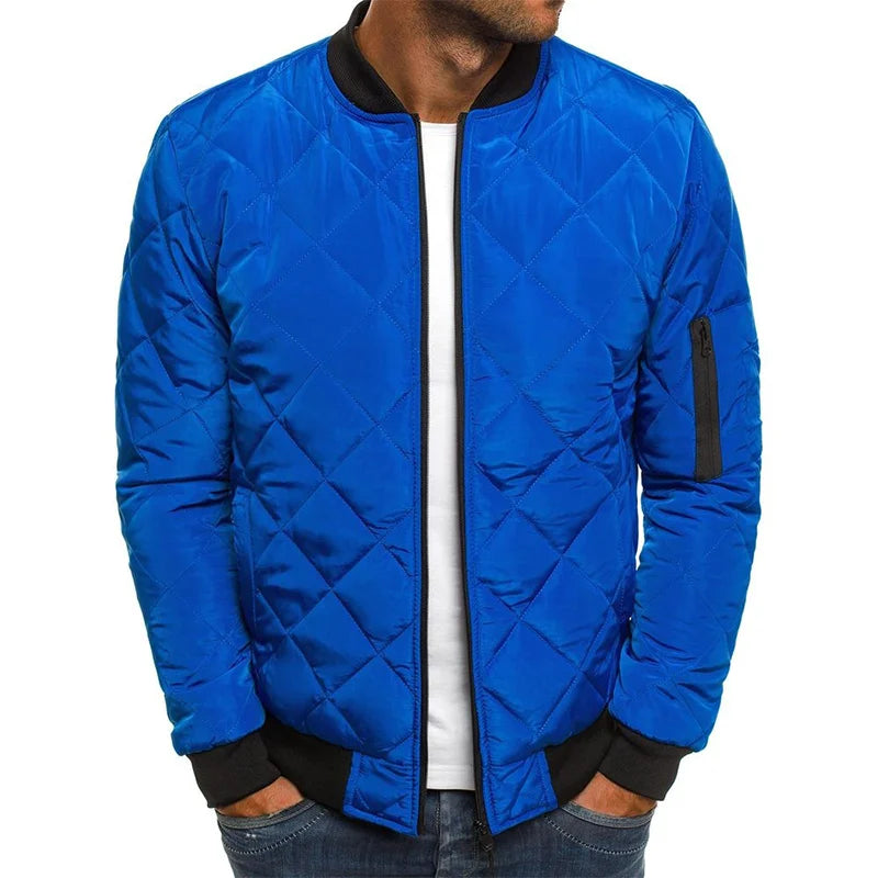 Sarah - Manteau Coton Losanges