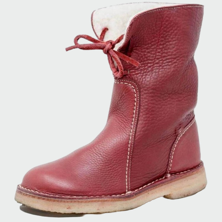 Margaux - Bottines Beige Élégantes