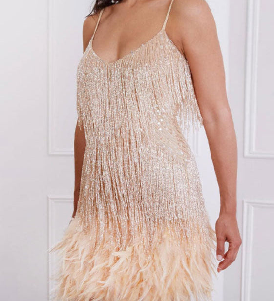 Clara - Robe Paillettes Élégante