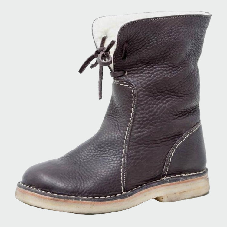 Margaux - Bottines Beige Élégantes