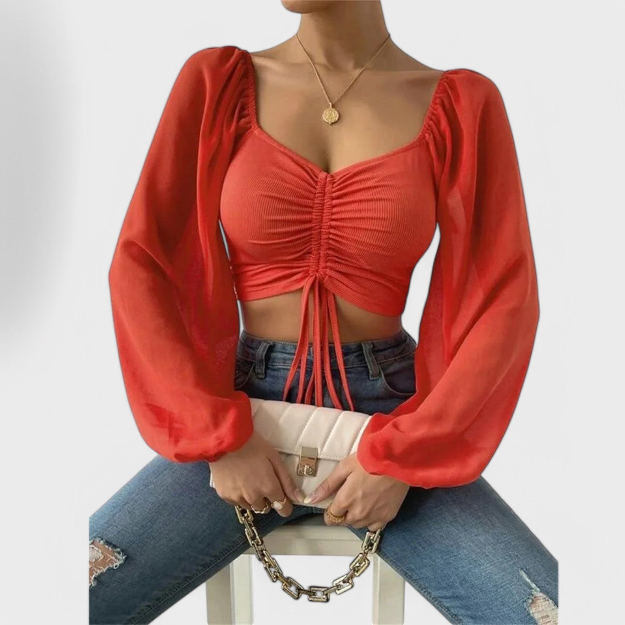 Anaïs - Blouse Élégante Polyvalente