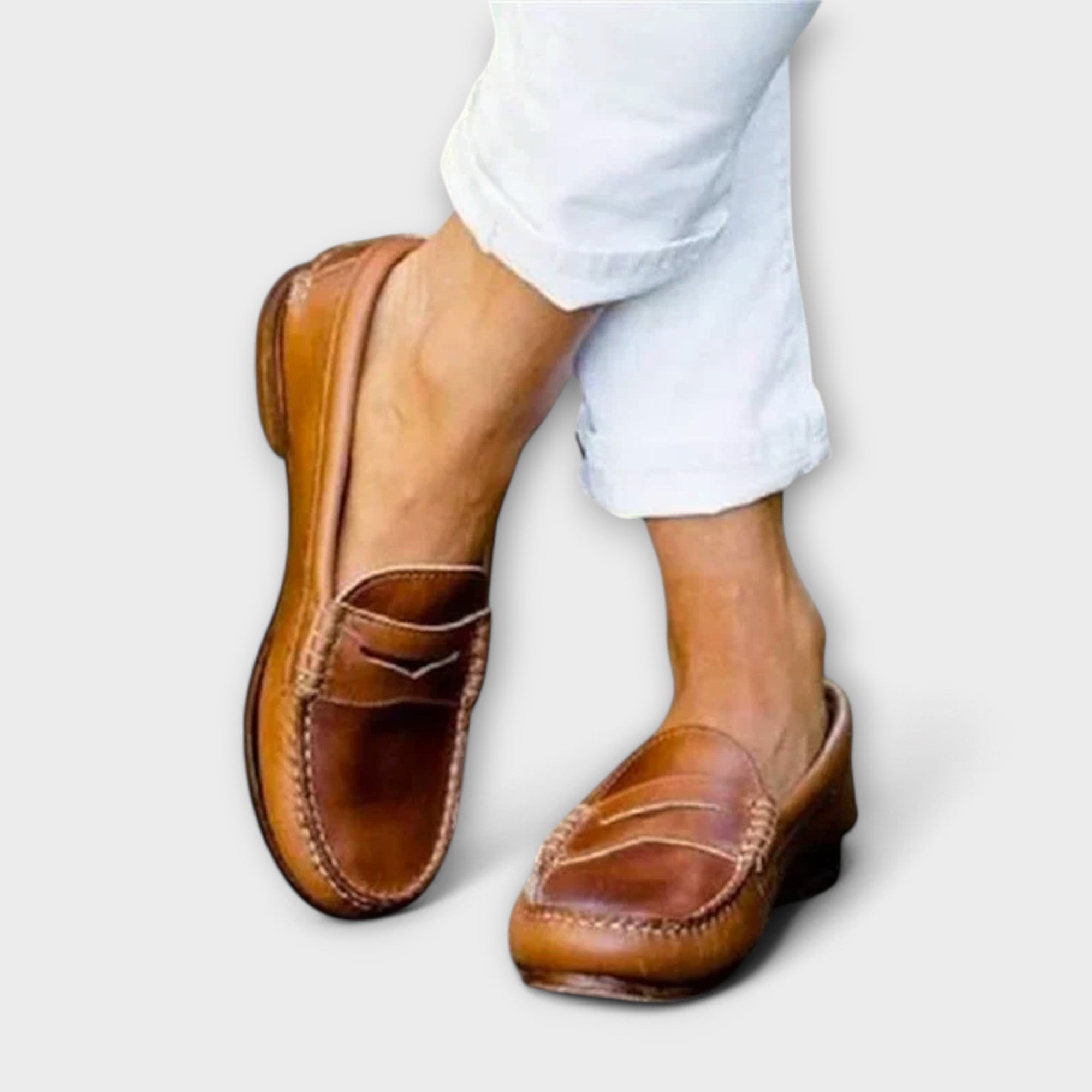 Élodie - Mocassins Classiques Cuir