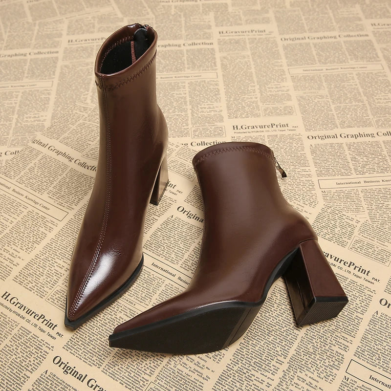 Sarah - Bottes Élégantes Pointues