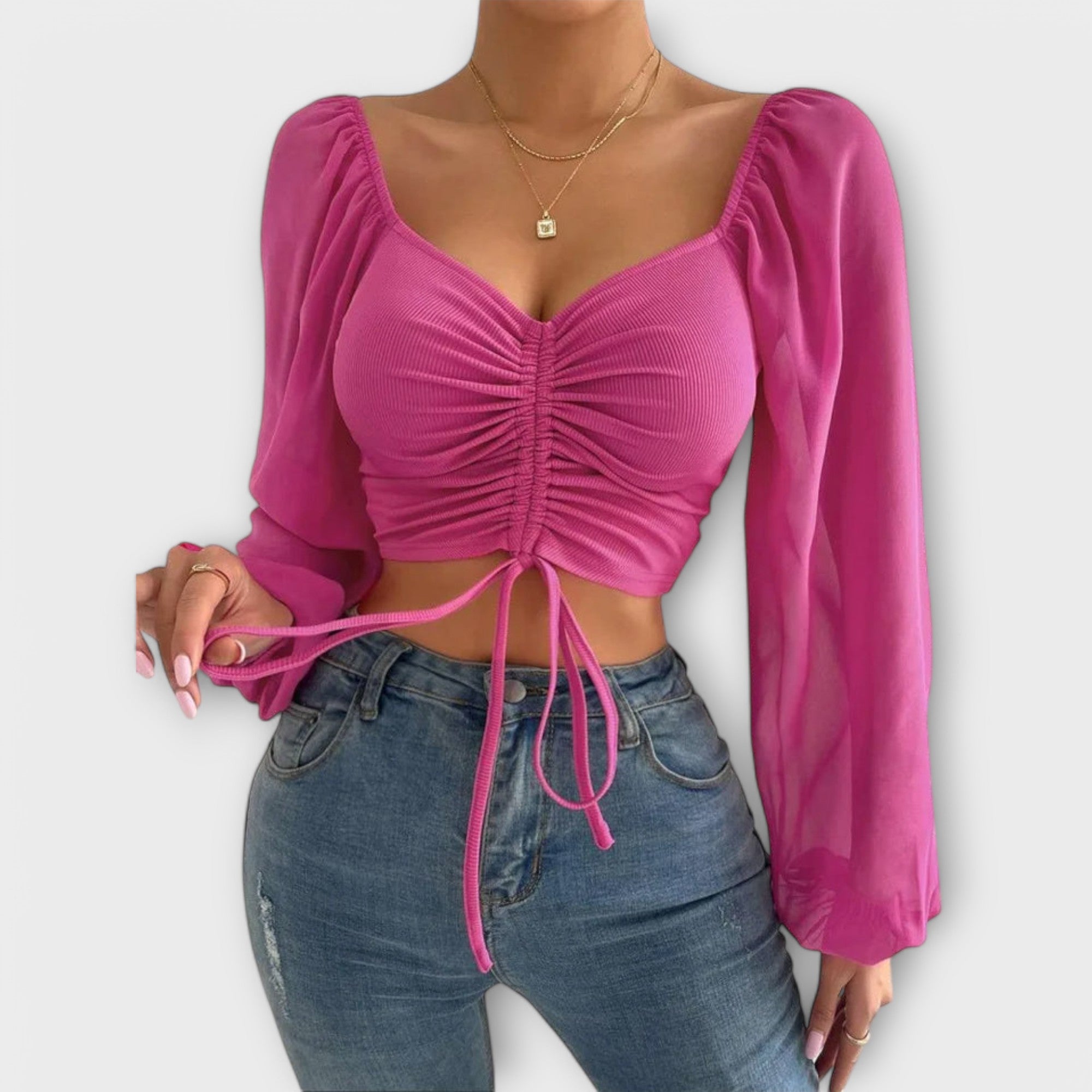 Anaïs - Blouse Élégante Polyvalente