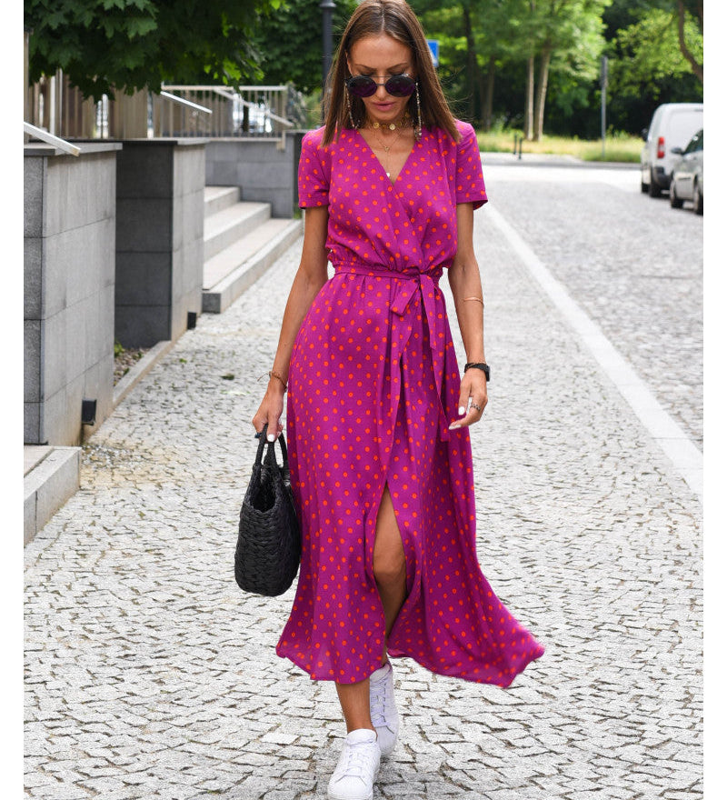 Clémence - Robe Midi Fleurie