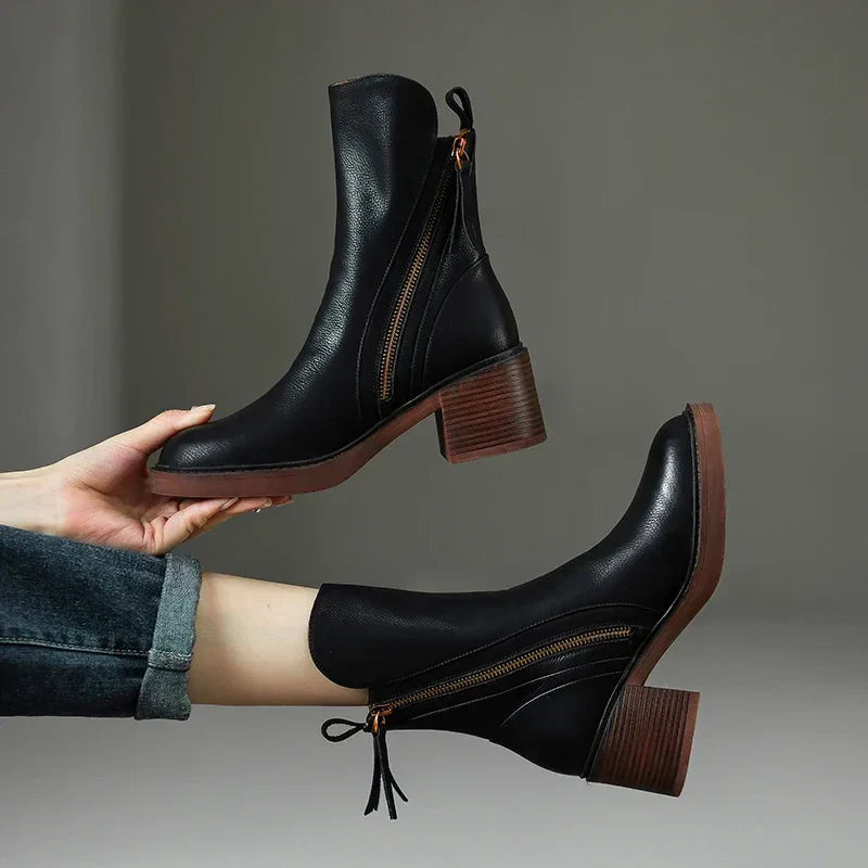 Juliette - Bottes Cuir Élégantes