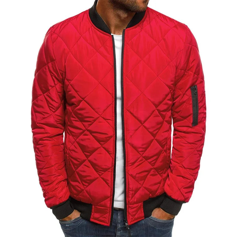 Sarah - Manteau Coton Losanges