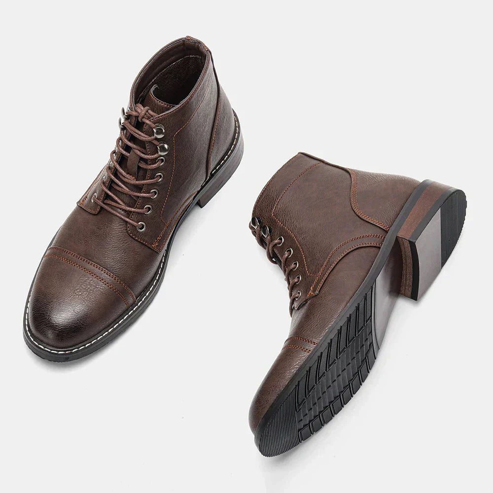 Anaïs - Bottes Derby Vintage