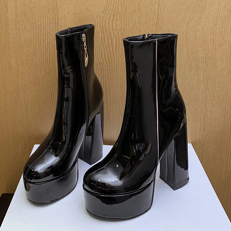 Anaïs - Bottes à Talon Haut
