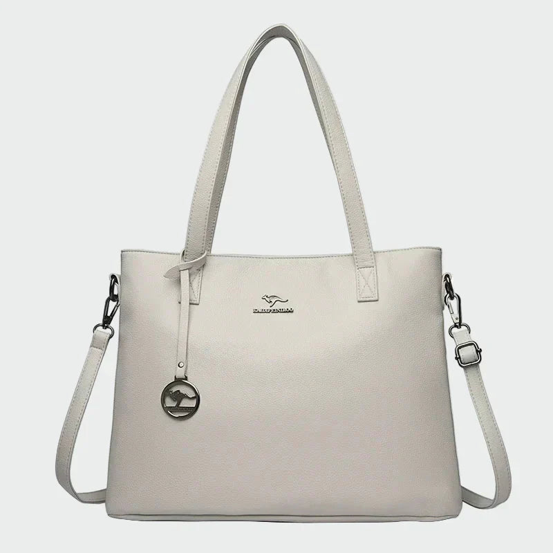 Charlotte - Sac Tote Bordeaux