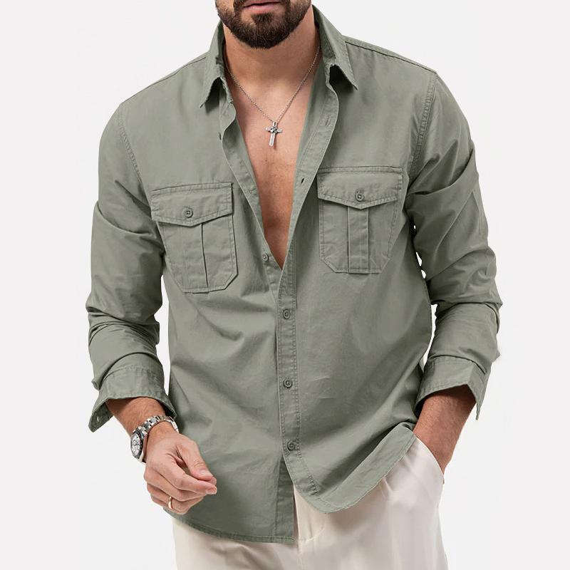 Anaïs - Chemise Cargo Élégante