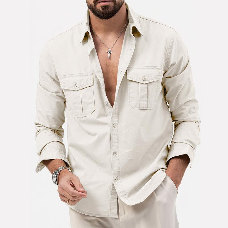 Anaïs - Chemise Cargo Élégante