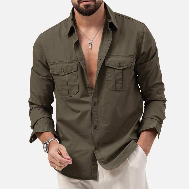 Anaïs - Chemise Cargo Élégante