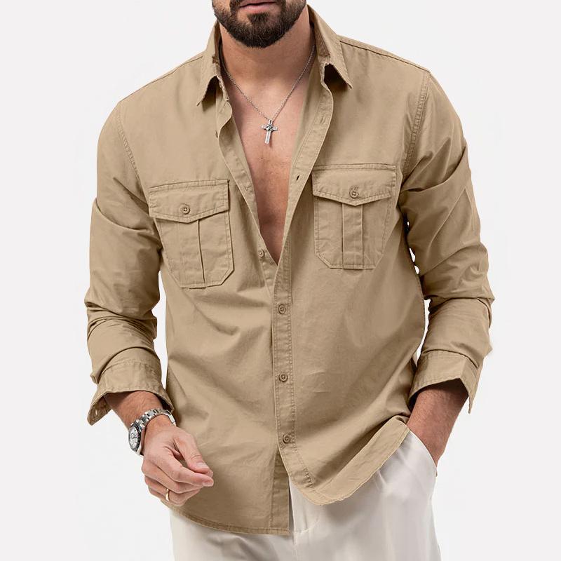 Anaïs - Chemise Cargo Élégante