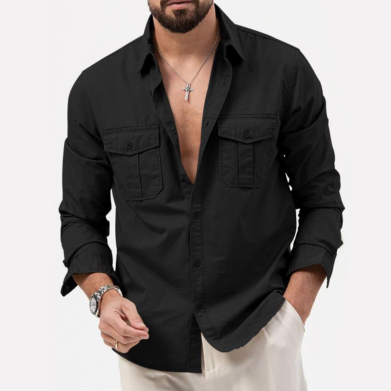 Anaïs - Chemise Cargo Élégante